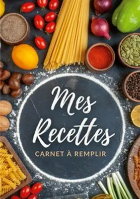 Obrázek produktu pro Carnet de recettes à remplir