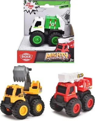 Produktbild von Simba Dickie Vertriebs GmbH Mighty Engines, 3-sortiert Sonstige