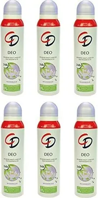 Produktbild von 6x CD Deo-Spray Wasserlilie ohne Aluminiumsalze 24H Deo-Spray 150ml