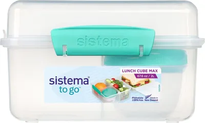 Zdjęcie produktu dla Sistema To Go, Pojemnik na lunch, Różne kolory, Monochromatyczny, Prostokątny, Nowa Zelandia, 2 l