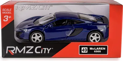 Obrázok produktu pre Rmz City Mclaren 650S Blue v mierke 1:32