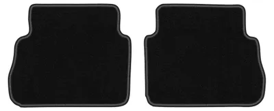 Zdjęcie produktu dla Dywaniki samochodowe welurowe tylne do: Ford Mondeo MK1 (1992-1996, kombi, sedan, liftback, hatchback) czarne, dopasowane