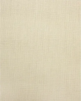Produktbild von Zählstoff Permin Leinen Precut 28 ct. 076 Farbe 94 Weiße Schokolade, Handarbeitsstoff aus 100% Leinen für Stickerei 46x46 cm