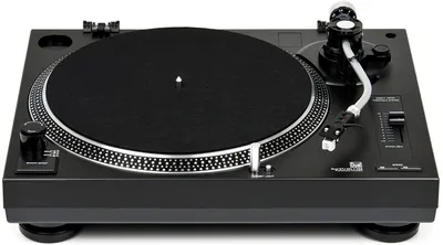 Obrázok produktu pre Dual DTJ 301.1, DJ gramofón s priamym pohonom, 33,45 ot/min, -10 - 10%, 1 s, DC motor, Elektronická brzda