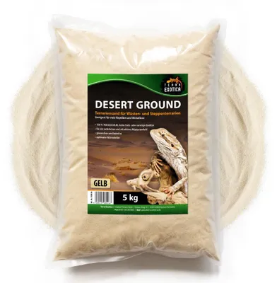 Produktbild von Desert Ground - Terrariensand - 5 kg - Gelb