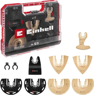 Image de Coffret Xl Mutiltools X10 Pièces Einhell - Einhell