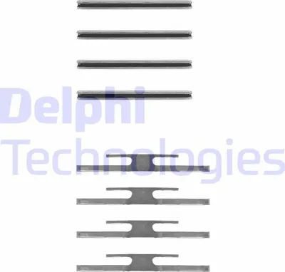 Image de Kit d'accessoires, mâchoire de frein à disque