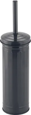 Produktbild von MSV WC Bürste Klobürste Toilettenbürste „Habana“ mit hygienischem Behälter Grau