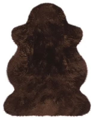 Produktbild von Heitmann Felle Australisches Premium Lammfell Farbe Braun; Größe ca. 120 x 78 cm 125