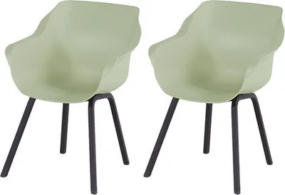 Produktbild von 2er-Set - Hartman Sophie Element Dining-Armstuhl - French Green