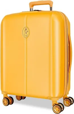 Immagine prodotto di EL POTRO Vera Ochre, valigia da viaggio in ABS 55x40x20cm, 37L, 5338624 (modello piccolo)