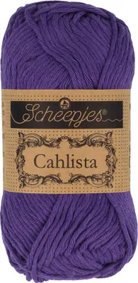 Produktbild von Scheepjes Cahlista 50g (521) Deep Violett