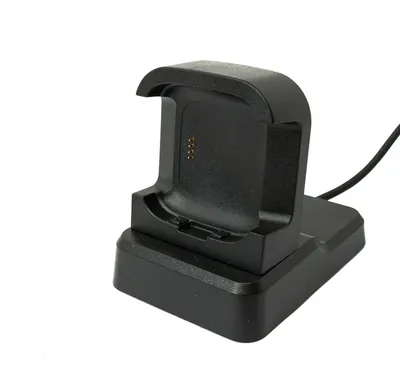 Obrázok produktu pre SYSTEM-S USB 2.0 kábel 120 cm nabíjacia stanica pre inteligentné hodinky Fitbit Versa 2 v čiernej farbe
