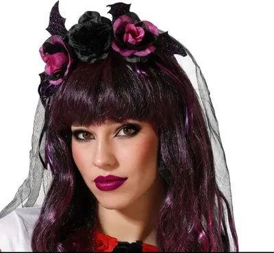 Obrázek produktu pro Stirnband Halloween Purpur