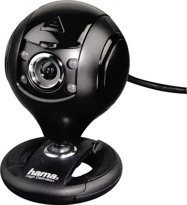 Produktbild von Hama 00053950 Webová kamera 1,3 MP 1280 x 1024 pixelov USB 2.0 čierna