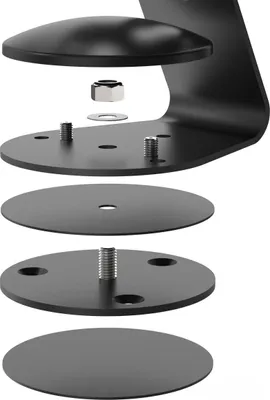 Produktbild von Compulocks Swivel Base for Core Stand - Drehelement - Schwarz - Standfußmontage