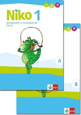 Produktbild von Niko 1. Paket: Arbeitsheft in Grundschrift, Grundschriftlehrgang Klasse 1
