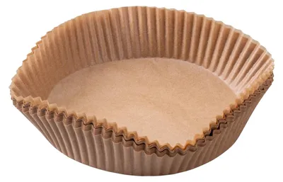 Backpapier für Heißluftfritteuse, 16 cm rund, 40 Stück