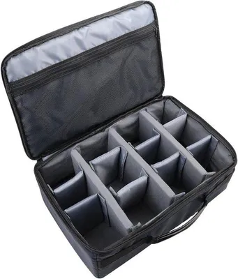 Zdjęcie produktu dla Walizka na lustrzanki – uniwersalna walizka podróżna – 1 sztuka – 44 x 28 x 18 cm