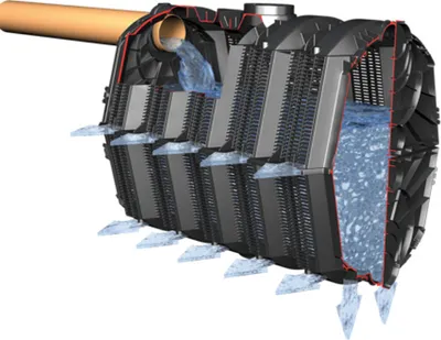 Produktbild von Graf Versickerungsset Sicker-Tunnel twin 1200L
