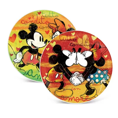 Produktbild von Egan DISNEY LOVE SWEET LOVE 2er-Set Pizzateller Ø 30 cm