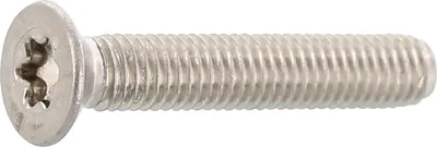 Produktbild von Gewindeschraube selbstschneidend M5x10 TX25 gewindefurchende Senkschrauben, Edelstahl A2 - 500 Stück