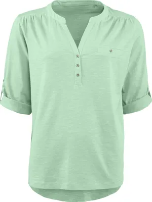 Produktbild von Stooker Women MARIE Damen T-Shirt 3/4-Arm Regular Fit 40/42 feldspar green