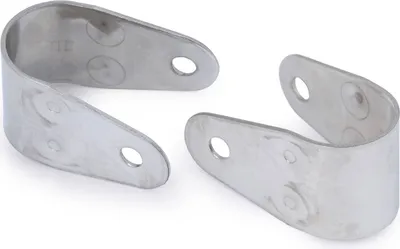 Produktbild von 2er Set Rohrschelle, 25 x 37 mm aus rostfreiem Edelstahl