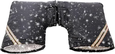 Produktbild von Fahrradhandschuhe – Winterhandschuhe – Schutz vor Kälte – Reflektierend, wasserdicht – Universal – Schwarz