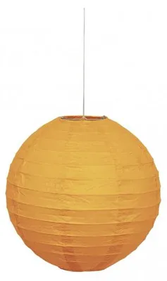 Produktbild von Orangefarbene Laterne 25 cm
