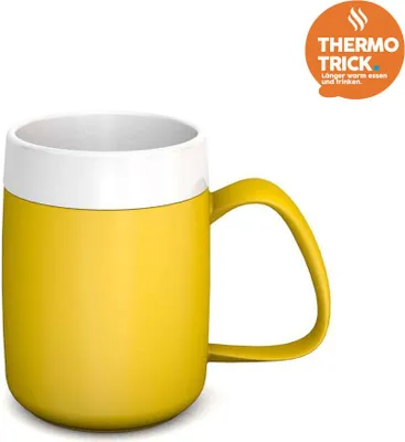 Produktbild von Thermobecher gelb, 280 ml - Ornamin
