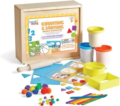 Productafbeelding van Learning Resources - Activiteitenset - Berekening en sortering van speeltoestellen - Sensorisch speelgoed voor sensorisch spel