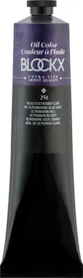 Produktbild von Blockx Ölfarbe, Ultramarinblau hell Tube 200ml Ultramarinblau hell| 216251BXC