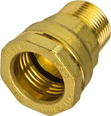 Obrázok produktu pre Mosadzný skrutkový spoj 25 mm x 1 palec vonkajší závit PE potrubia