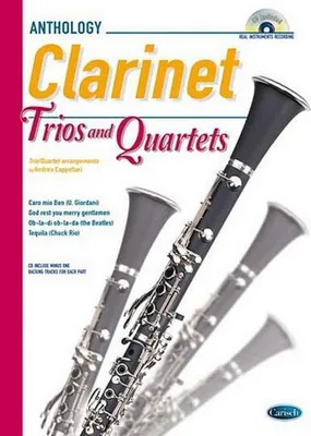 Produktbild von Anthology of Clarinet Trios and Quartets (+CD)for clarinet