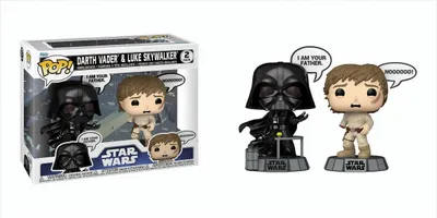 Produktbild von FUNKO POP! Darth Vader & Luke Skywalker, Sammelfigur, Film & TV-Serien