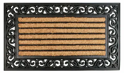 Schmutzfangmatte Fußmatte Schuhabstreifer 45x75 cm Ornamente