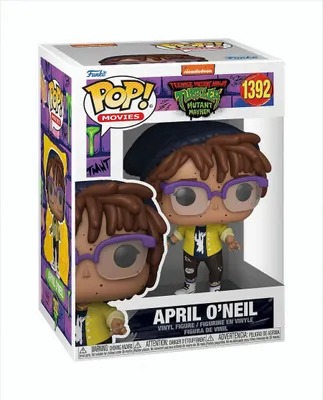 Produktbild von Funko Pop,Teenage Mutant Ninja Turtles, April O'Neil #1392, Vinyl Figur, Sammelfigur, Mutant Mayhem