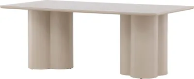 Produktbild von FURNLUX Couchtisch Olivia Beige 60cm / Hauptfarbe: Beige / Abmessungen: 60 x 120 x 45 cm