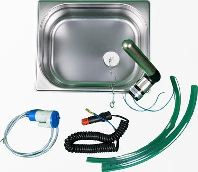 Produktbild von Spülbecken 325x265x95 Camping Spüle Waschbecken Wohnmobil Vito Sprinter – 7-tlg.
