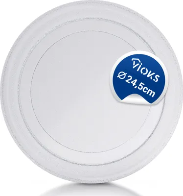 Produktbild von Mikrowellenteller passend wie LG 3390W1G005D Glasteller 245mmØ für Mikrowelle