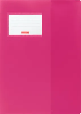 Produktbild von BRUNNEN Hefthülle FACT!pp, A4, pink, 215×308 mm