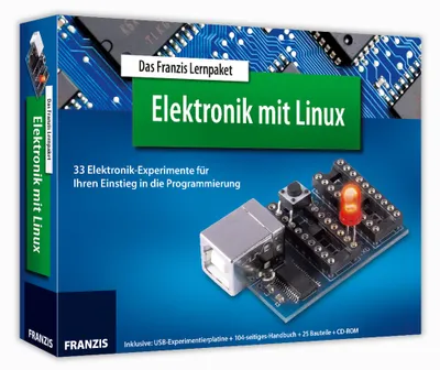 Produktbild von Lernpaket Mikrocontroller mit USB, Linux und Python