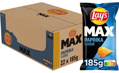 Produktbild von Megapack Max Smoky Paprika 10 X 185 Gr By Lays