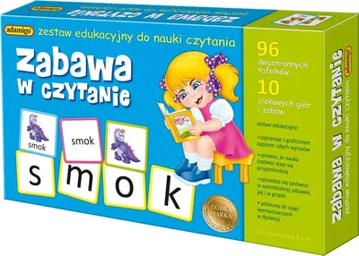 Produktbild von Zabawa w czytanie zestaw edukacyjny