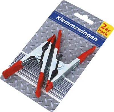 Obrázek produktu pro Svorky, balení po 2 kusech, velikost: cca 10 cm x 5 cm