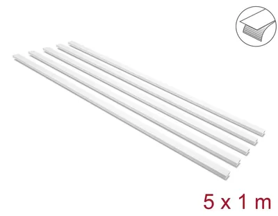 Obrázok produktu pre DeLOCK 22068, Káblové vedenie, Univerzálne, Polyvinylchlorid (PVC), Biela