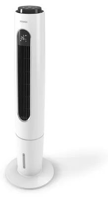 Image de Ventilateur colonne - 300 m³/h - Oscillant - Ionisateur - Blanc