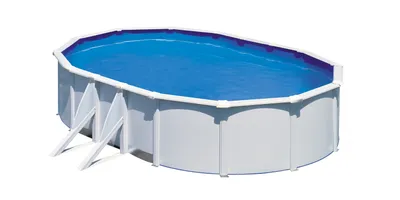 Immagine prodotto di Piscina in acciaio Ovale 500x300x120 h con depuratore a sabbia serie Fidji GRE KIT500ECO