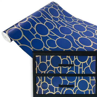 Produktbild von Klebefolie Möbel 45x100 cm - Tiffany Blau - Möbelfolie selbstklebend in Deko-Stil - Folie für Möbel zur Renovierung von Türen, Schränken und Regalen - Möbelfolie dekorativ und pflegeleicht